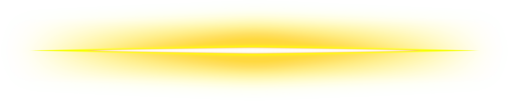 Glowing Yellow Neon Line